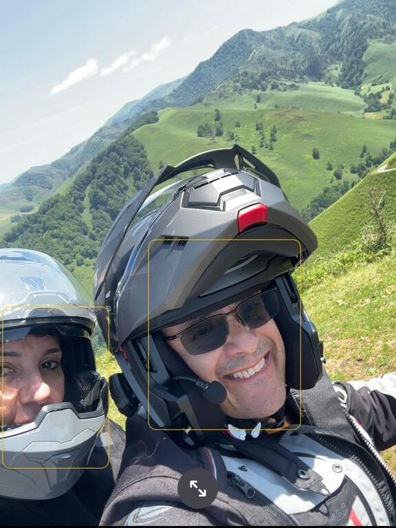 A veces dependiendo del destino viajamos en moto