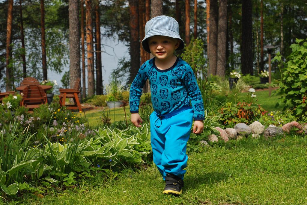 Veikko in our garden