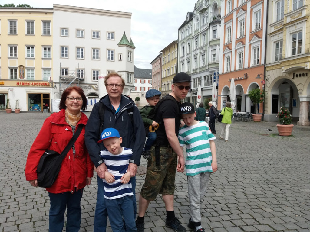 Thank you Rosenheim, Germany 2017! My parents and family.