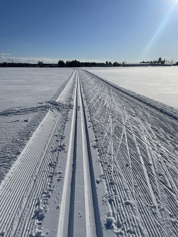 Love this, the soul is resting when skiing in beautiful surroundings