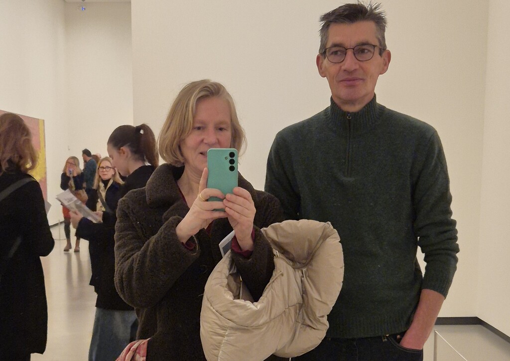 Selfie at the Louis Vuitton Fondation