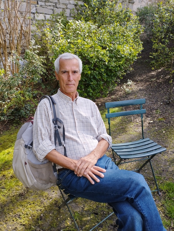 Bruno in Musée de Montmartre, near Home, 2024