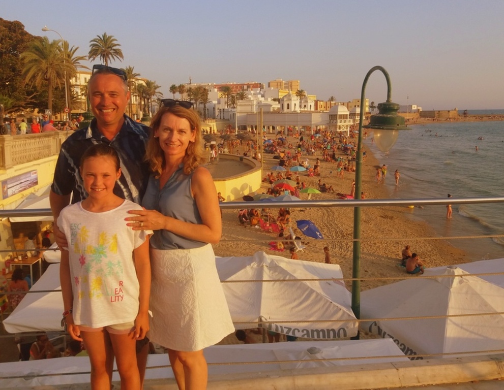 Family in Cadix