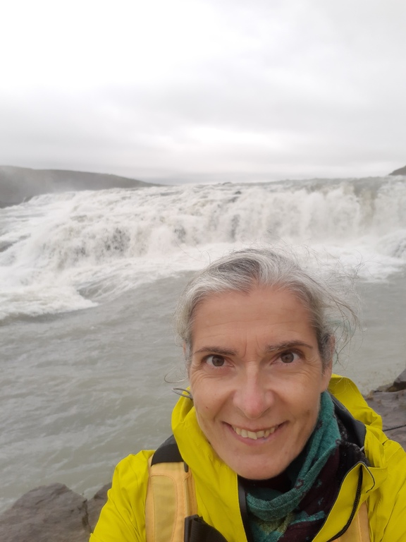 Iceland: Near a river fall