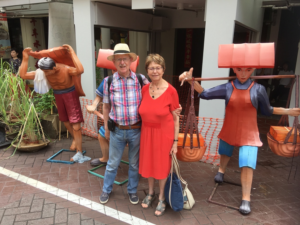 Jean-Pierre & Jacqueline in Singapore, May 2019