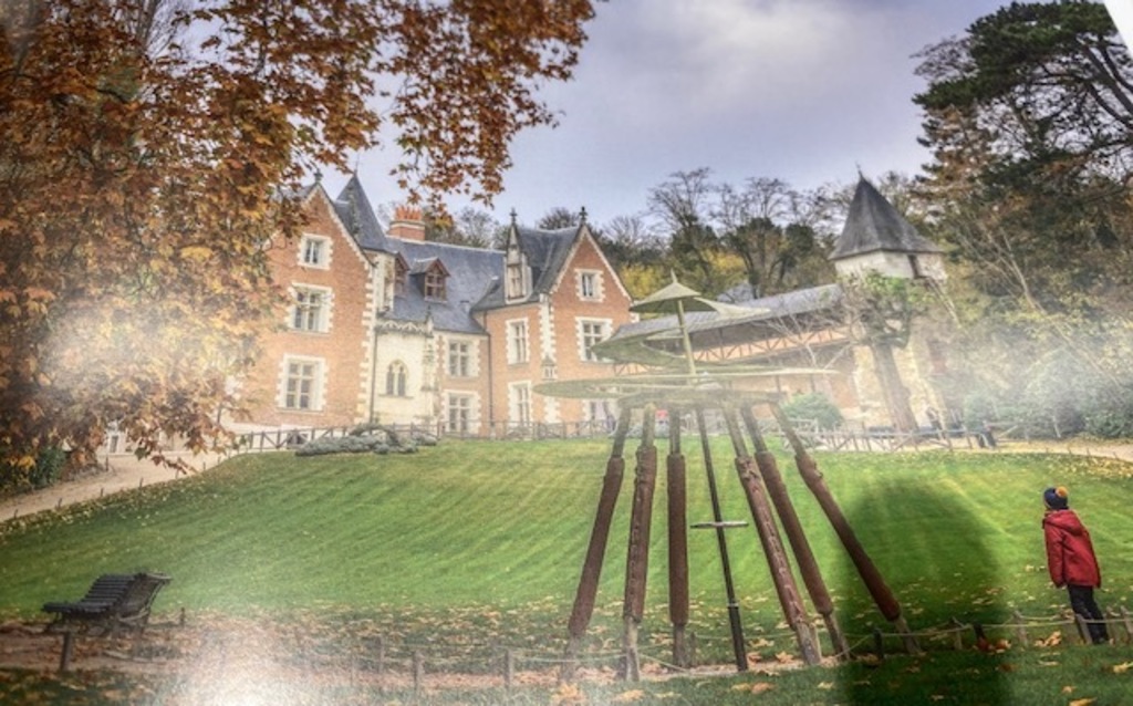 Amboise ,le CLOS -LUCE avec Leonard de vinci.