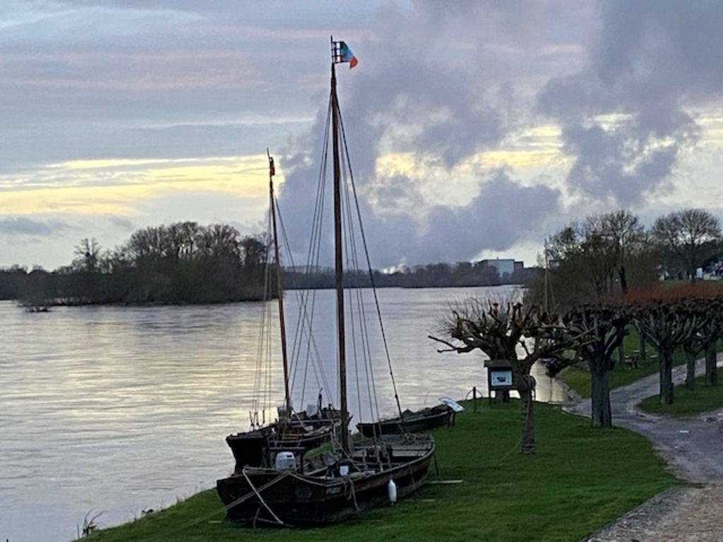 L'embarcadère sur la LOIRE