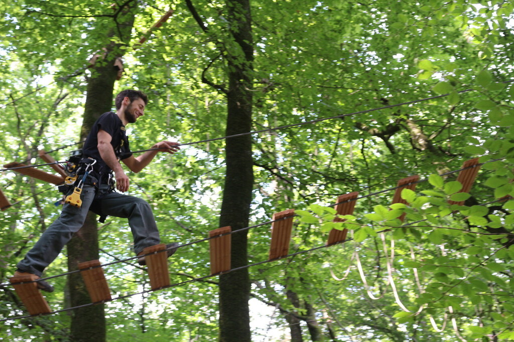 parcours d'Accrobranche à 10 km