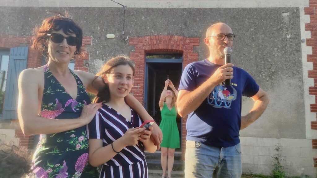 Edith, Loretta and Olivier