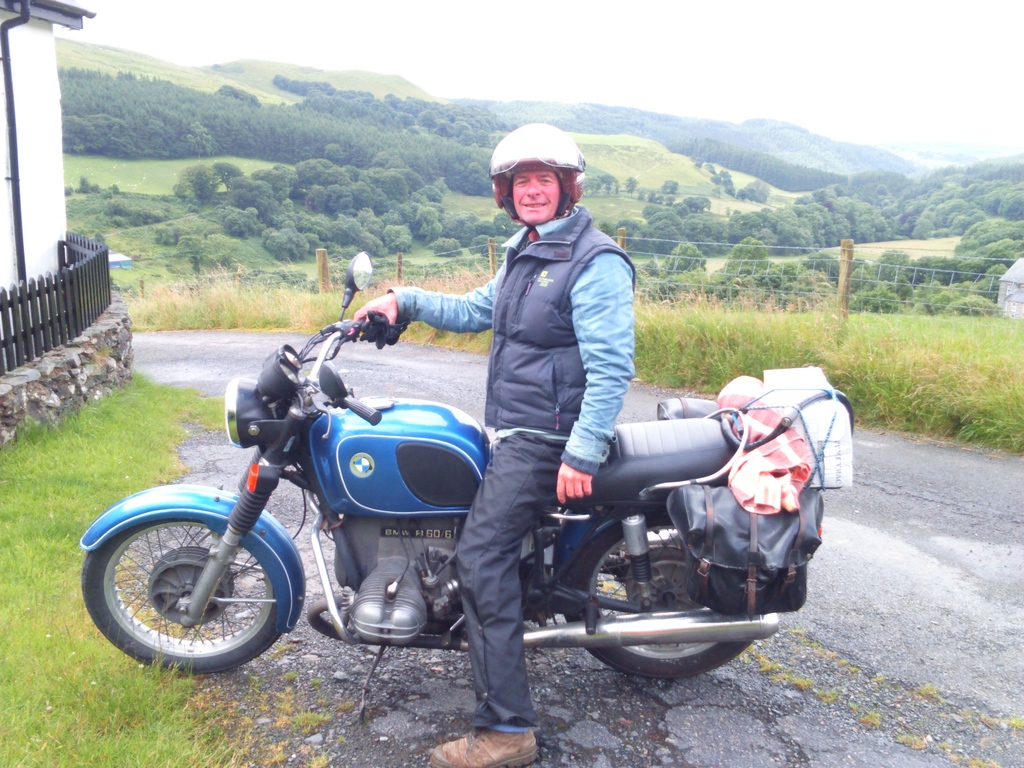 We often travel by motorbike