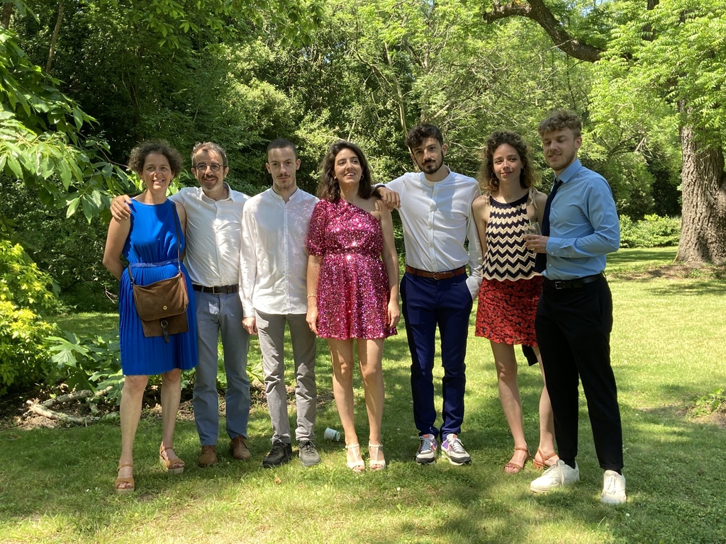 Matthieu, Anne-Cécile et nos 5 grands enfants