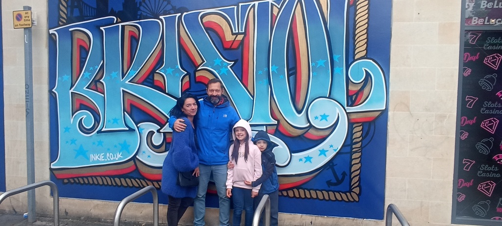 We live in Taunton, UK next to Bristol