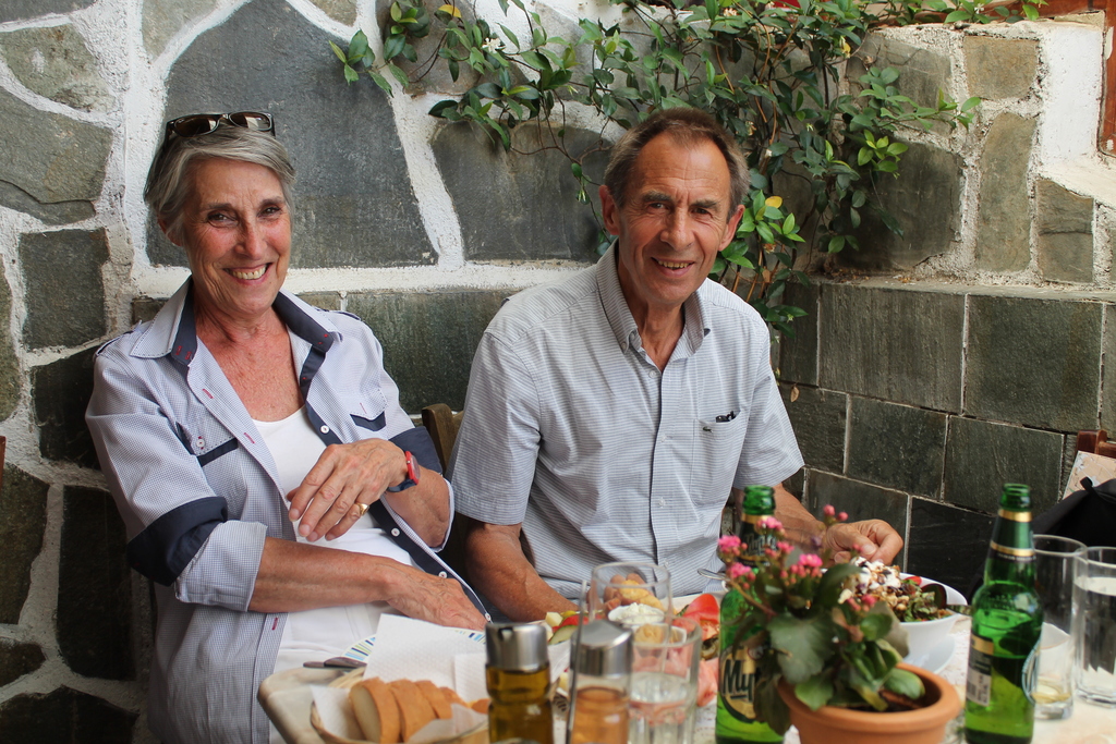 some rest after the Acropole visit in Athens