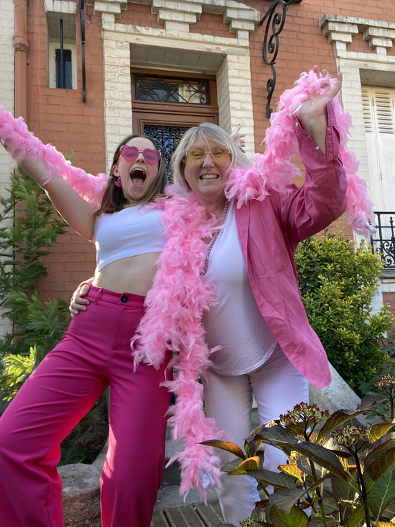 On our way to the Harry Styles concert !