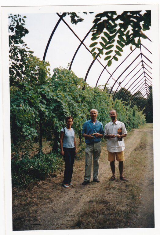 Avec la famille, Bologna, Italie 2003