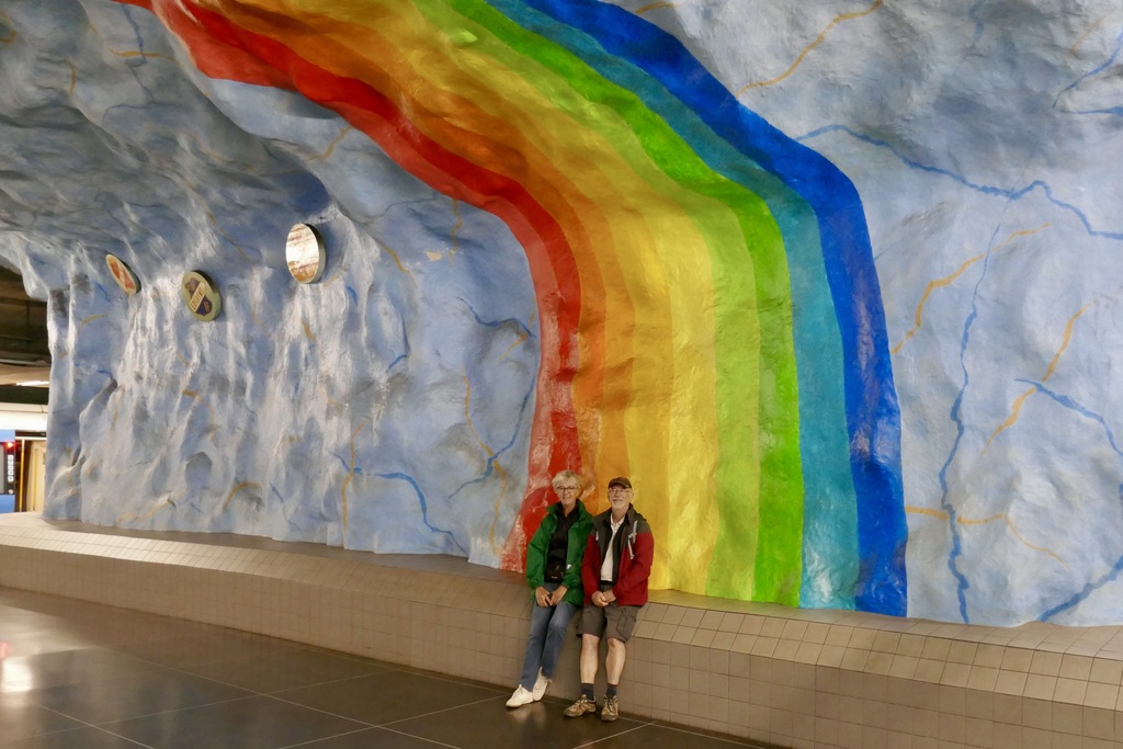 Métro "Stadion" (Hallek & Pallarp, 1973), Stockholm, Suède 2026
