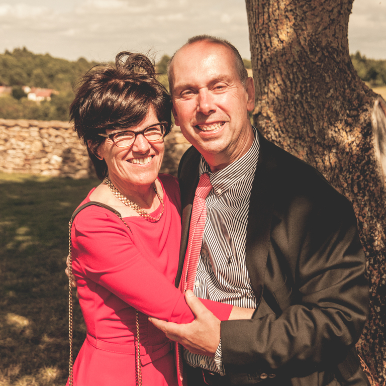 Patrick and Catherine, your hosts!