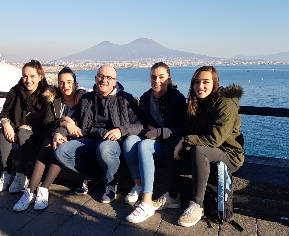 The family in Italy