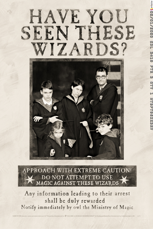 At Harry Potter museum