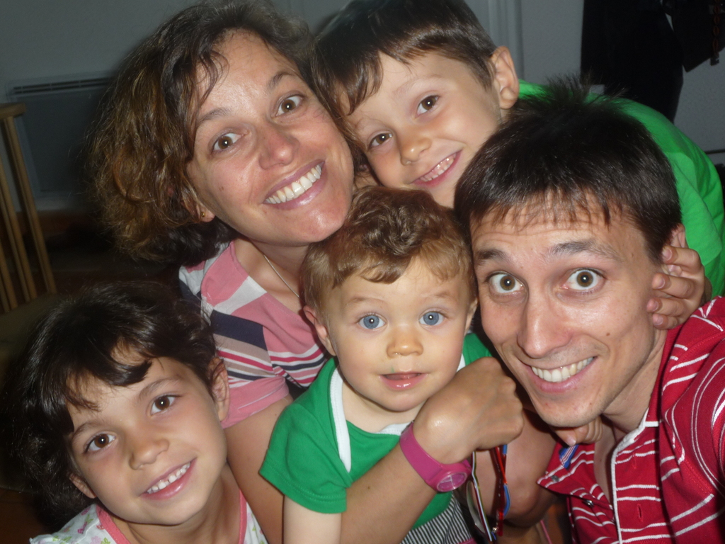 our family the first year of home exchange - 2015