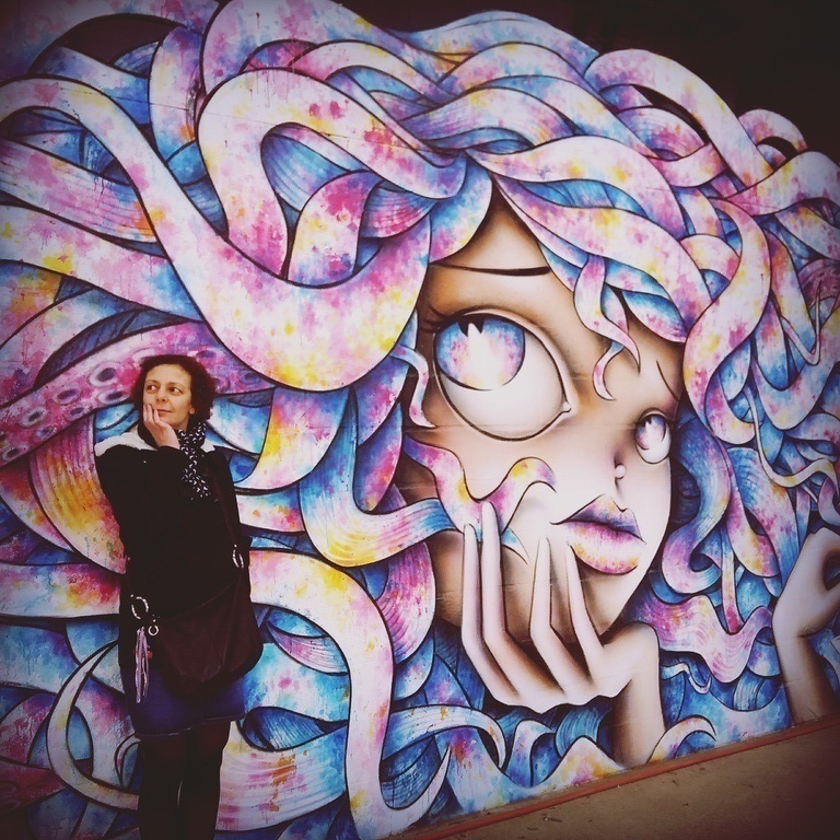 Our area is known for its graffiti