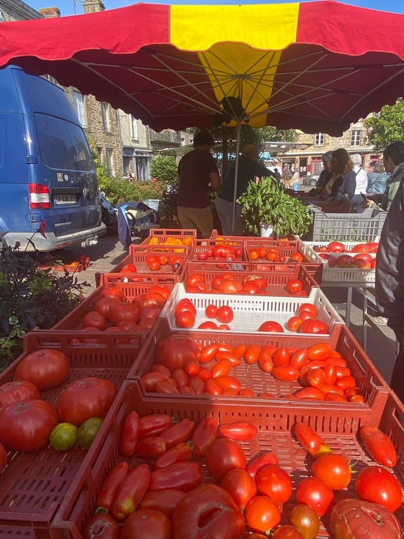 Local market produce