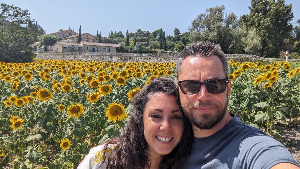 Uzès, south of France, summer 2024