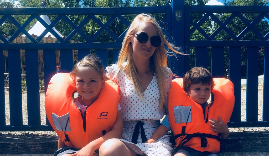 my grandchildren and daughter