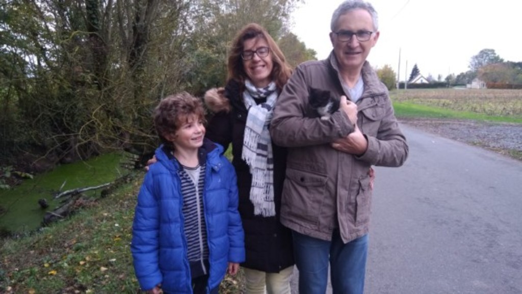 Timéo, Anne-Marie, Constant and baby Luigi