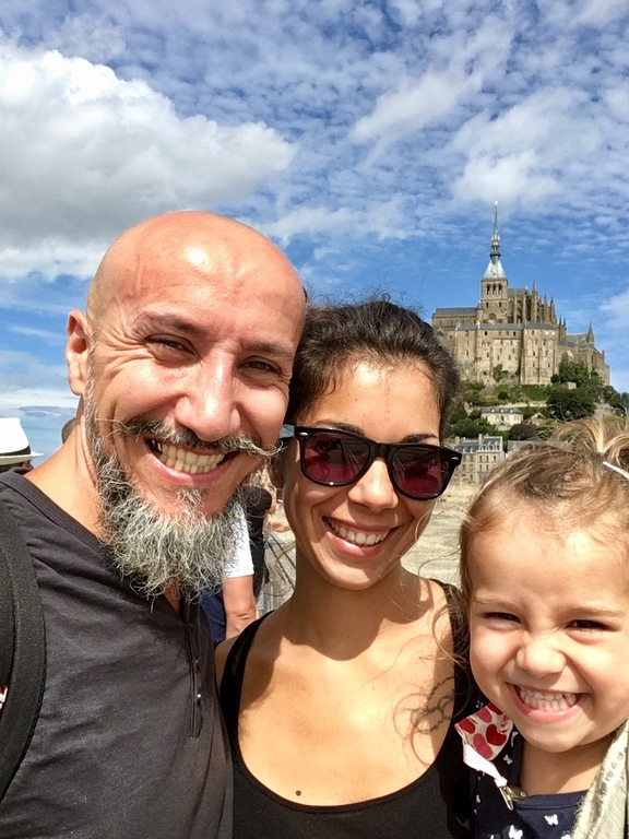 Mont Saint Michel during our first home exchange