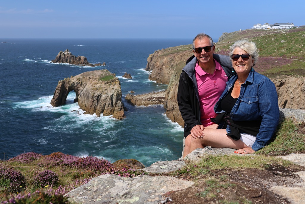 Marie-Hélène et Benoit en Angleterre 