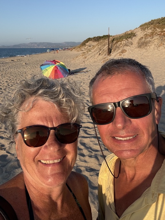 Marie-Hélène et Benoit en Sardaigne