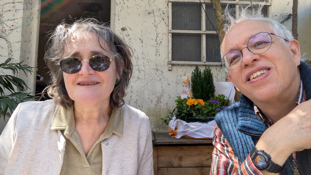 Photo prise dans notre cour, au printemps 2025