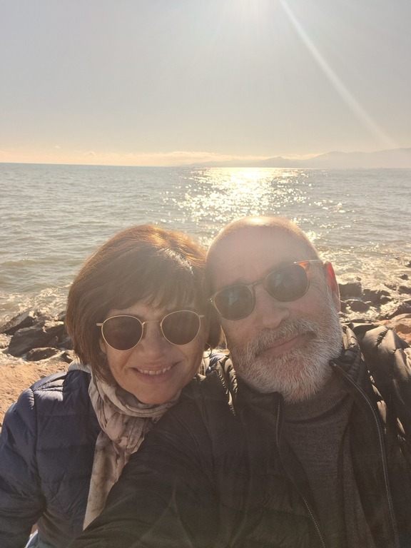 Joëlle et Marc à Canet en Roussillon  (janvier 2026)