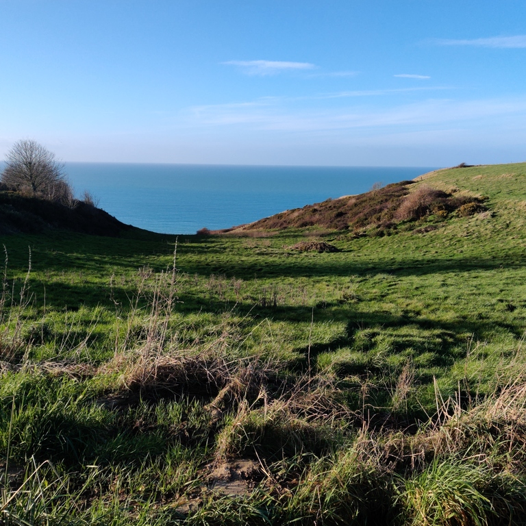 balade sur la falaise