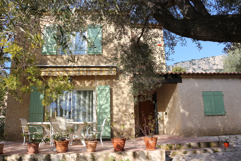 Façade principale exposée plein sud