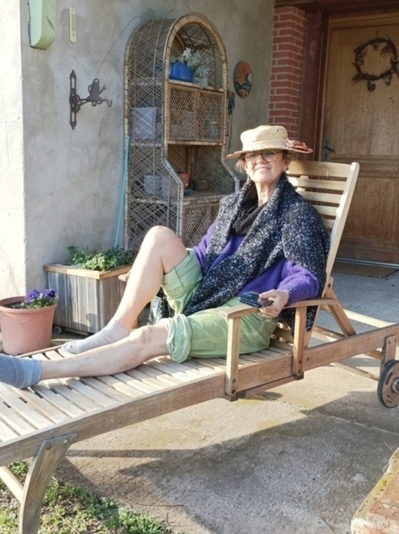 Goûter les premiers rayons du soleil 