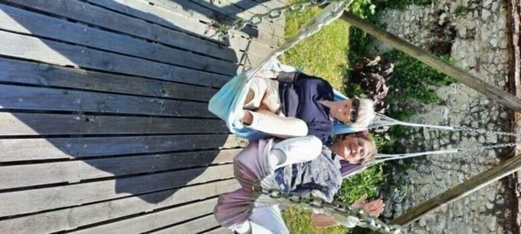 Françoise et Jean-Pierre en plein effort...