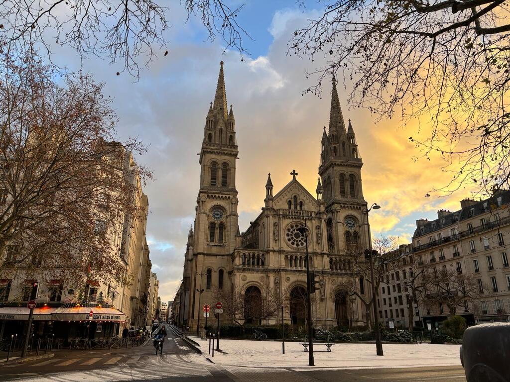 Saint Ambroise in winter