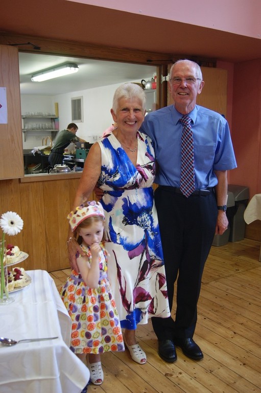 Anne, Ron and granddaughter Holly