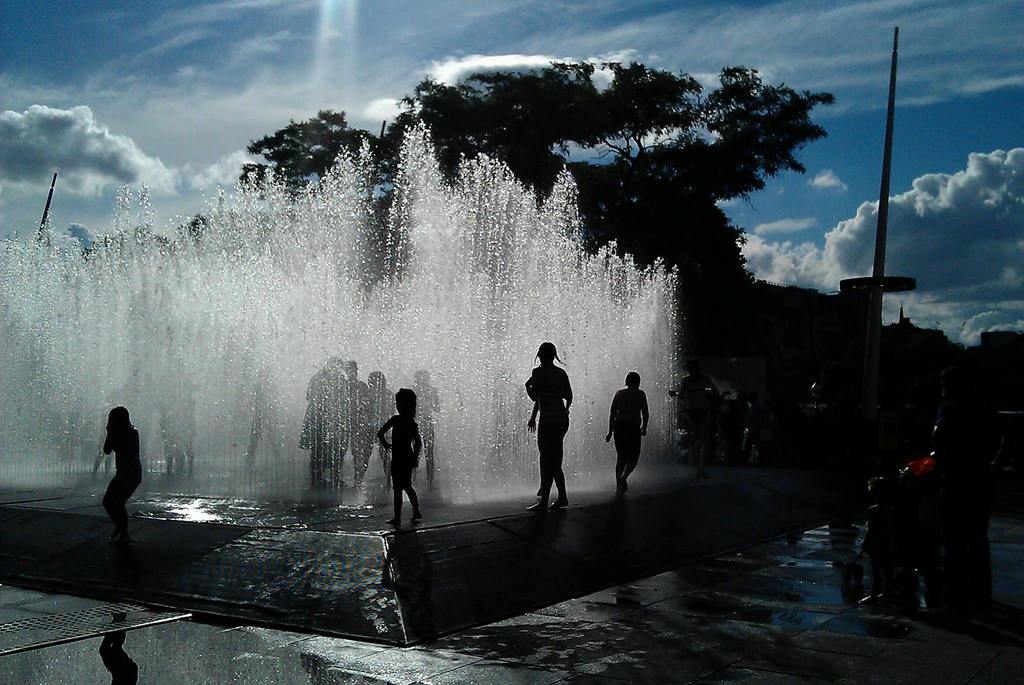 Southbank fountains