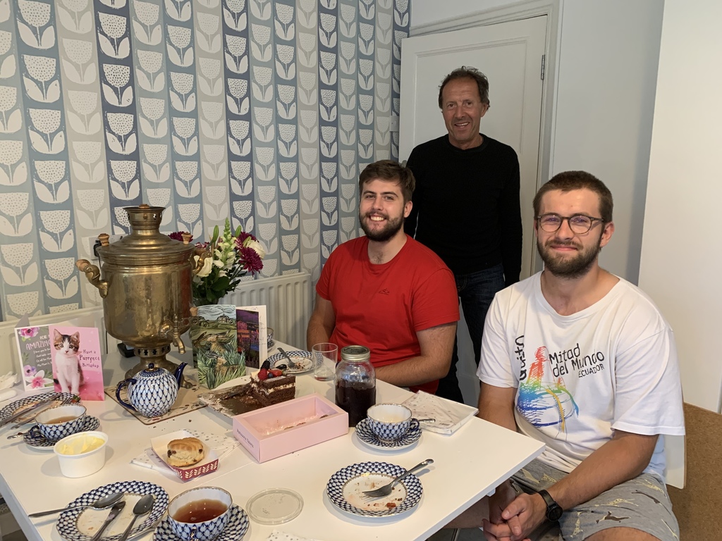 Mikhail, Nik and Henry