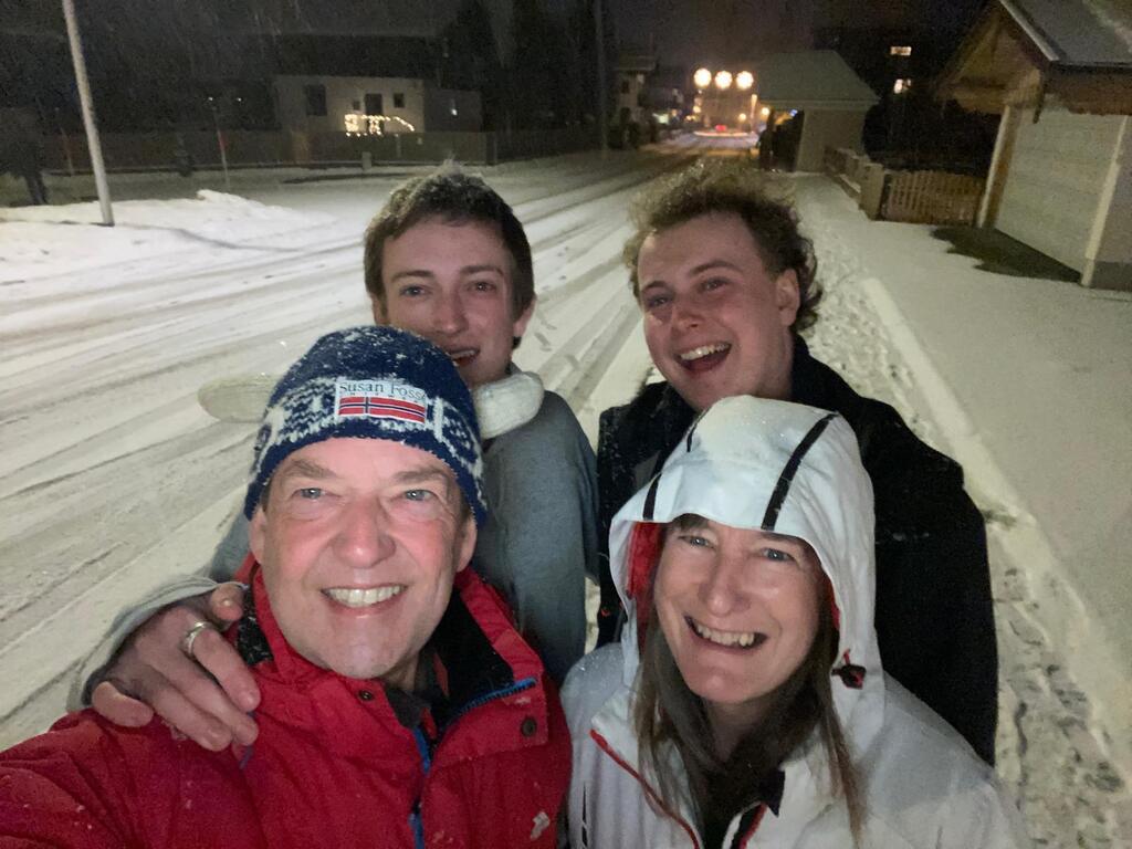 Skiing holiday in Austria, January 2026