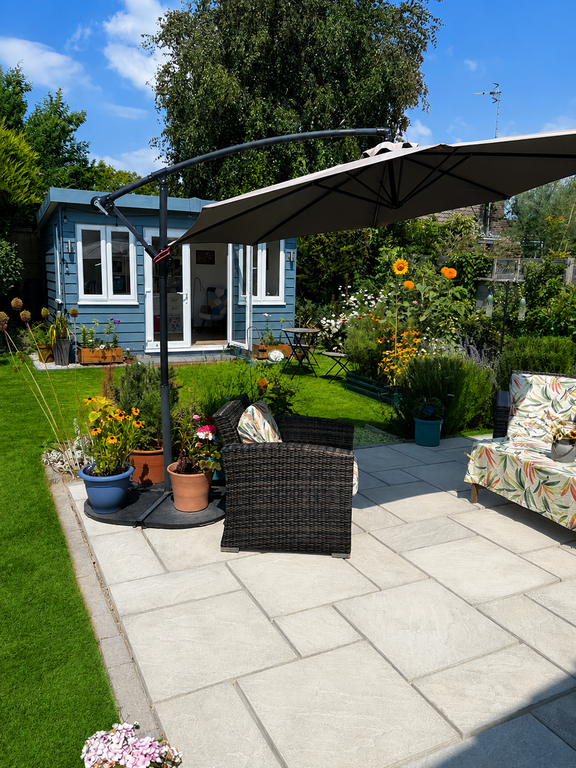 Rear garden
