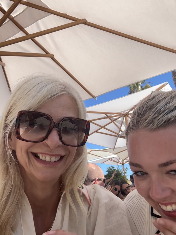 Enjoying the sunshine