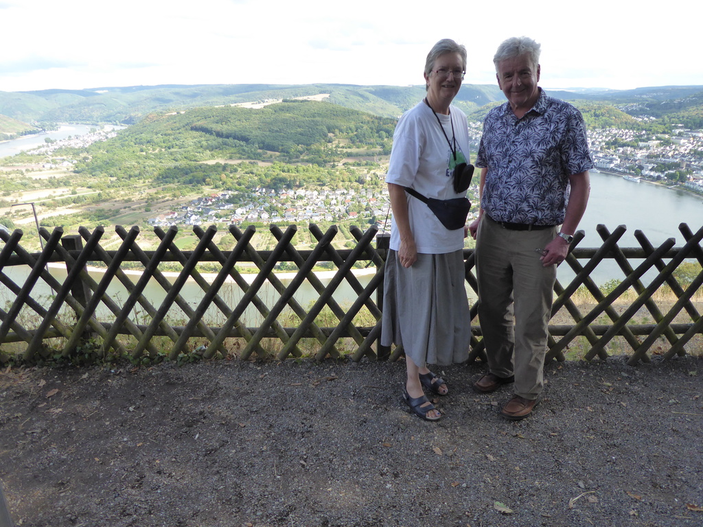 Sally and Alasdair, during our stay in Marseille.