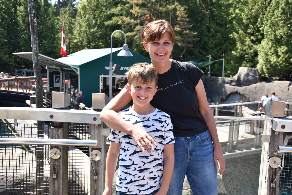 Suzanne and Arthur on our exchange in Vancouver 2018