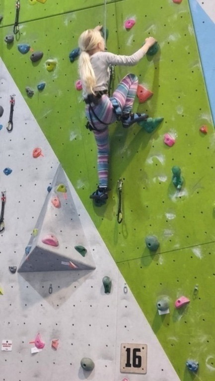 Local climbing wall
