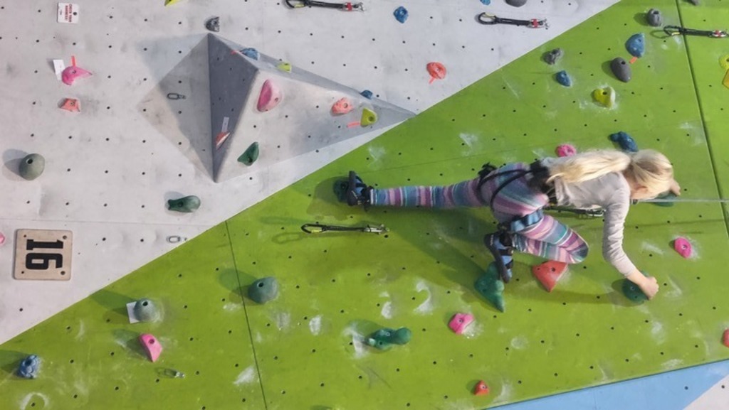 Local climbing wall