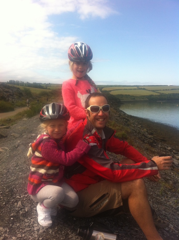 On a local bike ride